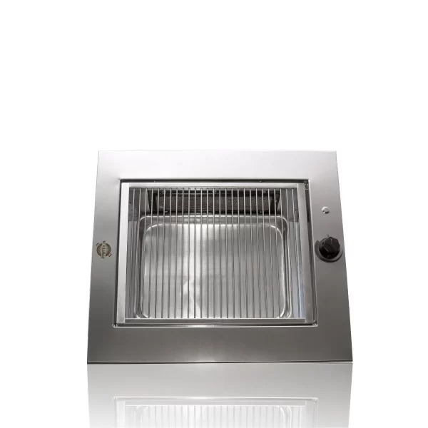 Churrasqueira a Gás de Embutir para Varanda Gourmet | INOX Linha Gold
