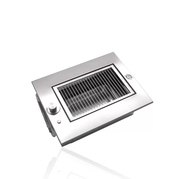 Churrasqueira a Gás de Embutir Compacta para Varanda Gourmet | INOX sem fumaça linha SMART